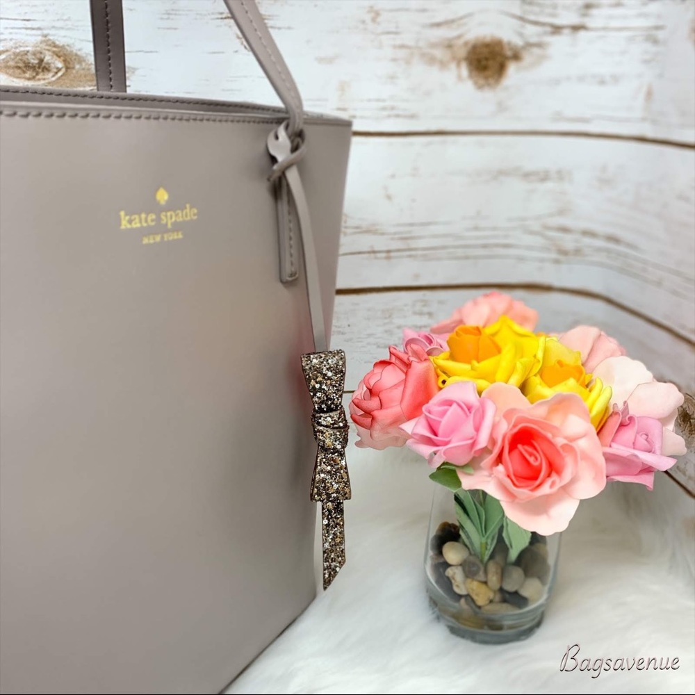 Karla seton drive tote cityscape kate spade gray - Picture 2 of 8